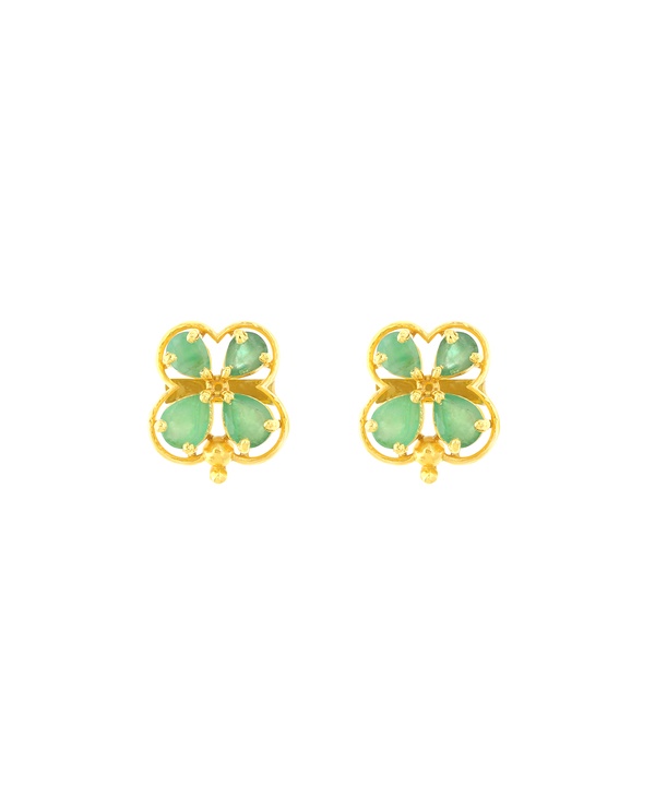 Rangoli 22k Yellow Gold Earrings