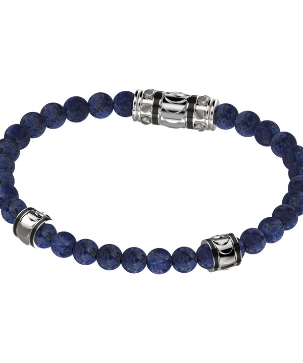 Bracelet In Silver And Sodalite