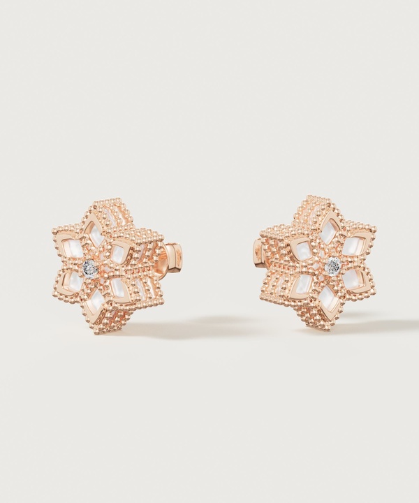 Di Mare Diamond Earring in 18K Rose Gold