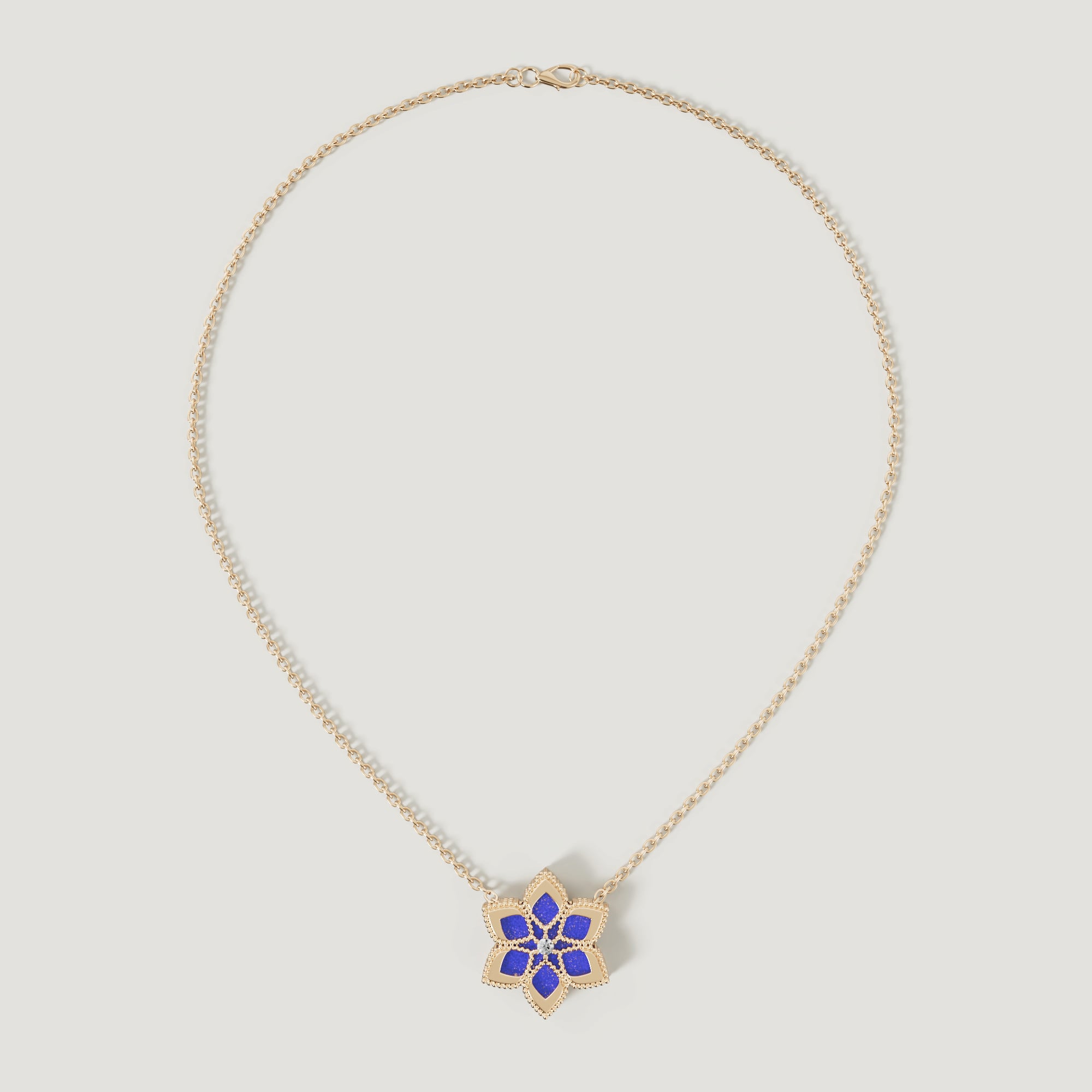 Eden Diamond Necklace in 18K Yellow Gold