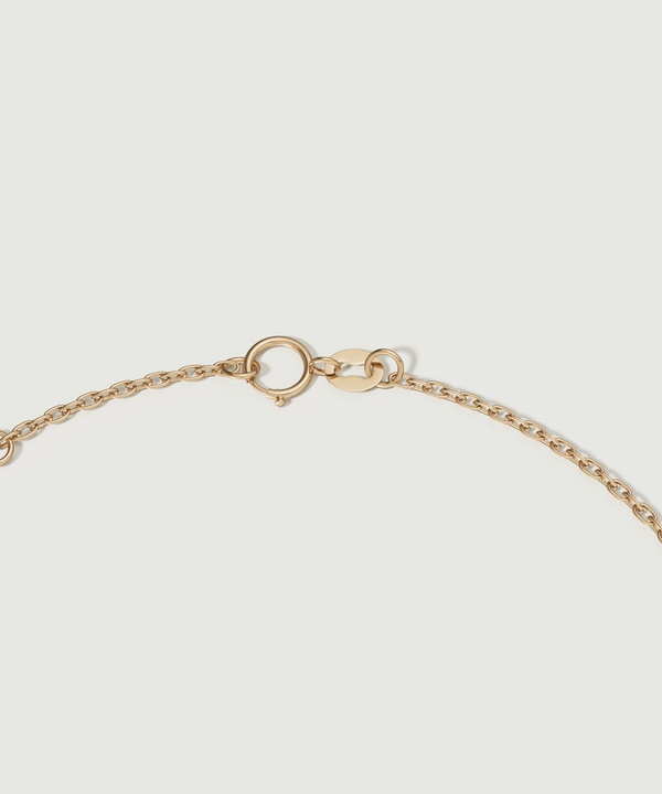 Shams 18k Yellow Gold Golden Mother Of Pearl And Diamond Bracelet