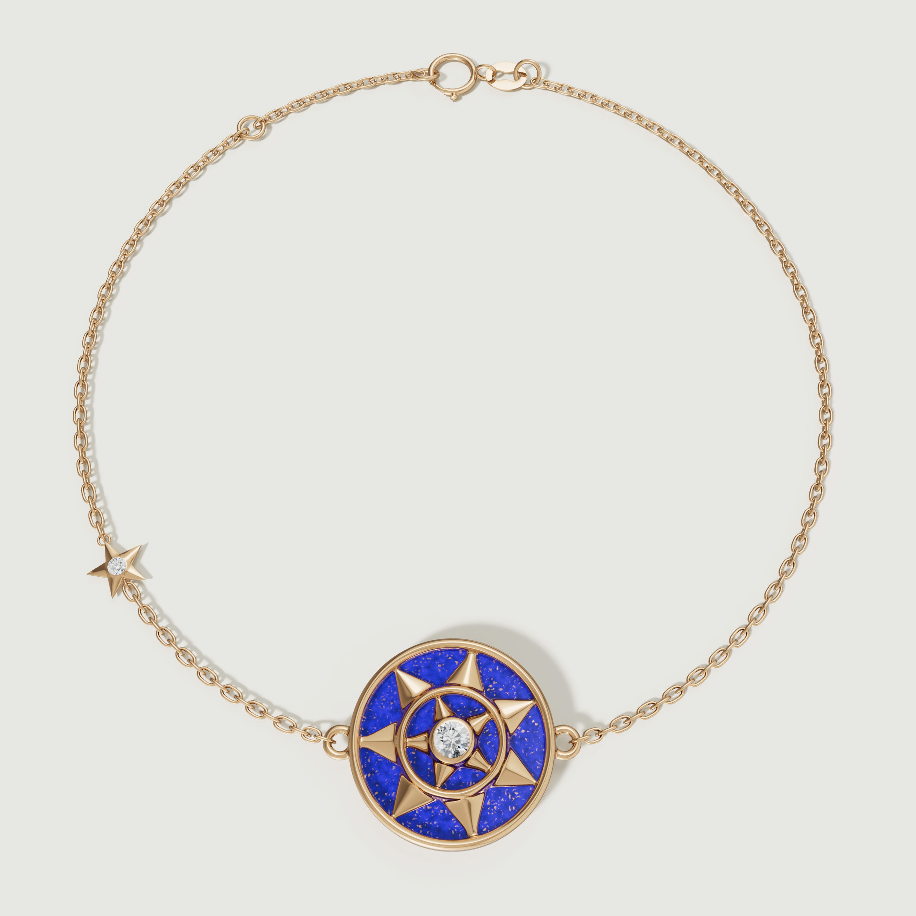 Shams Bracelet in 18K Yellow Gold