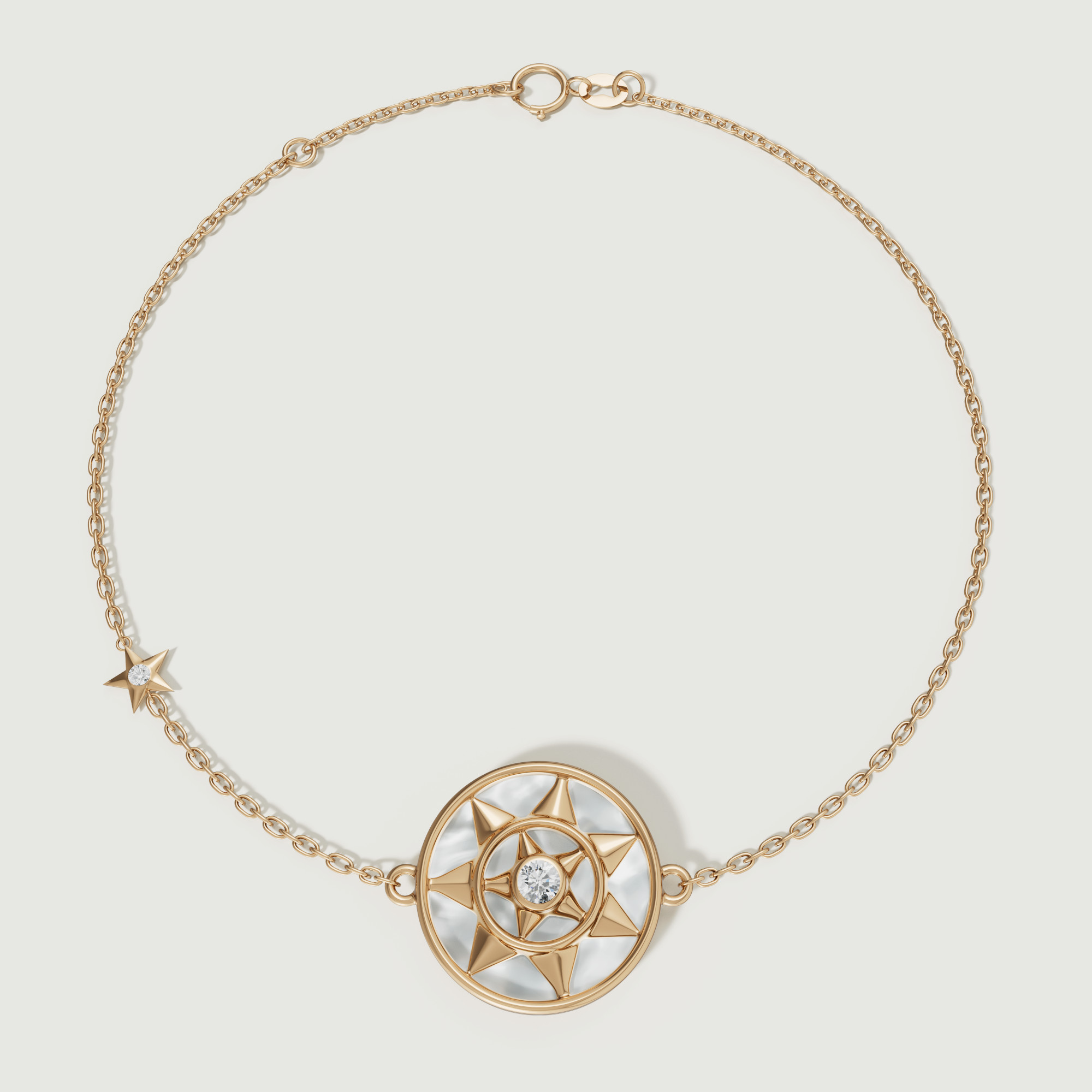 Shams Bracelet in 18K Yellow Gold