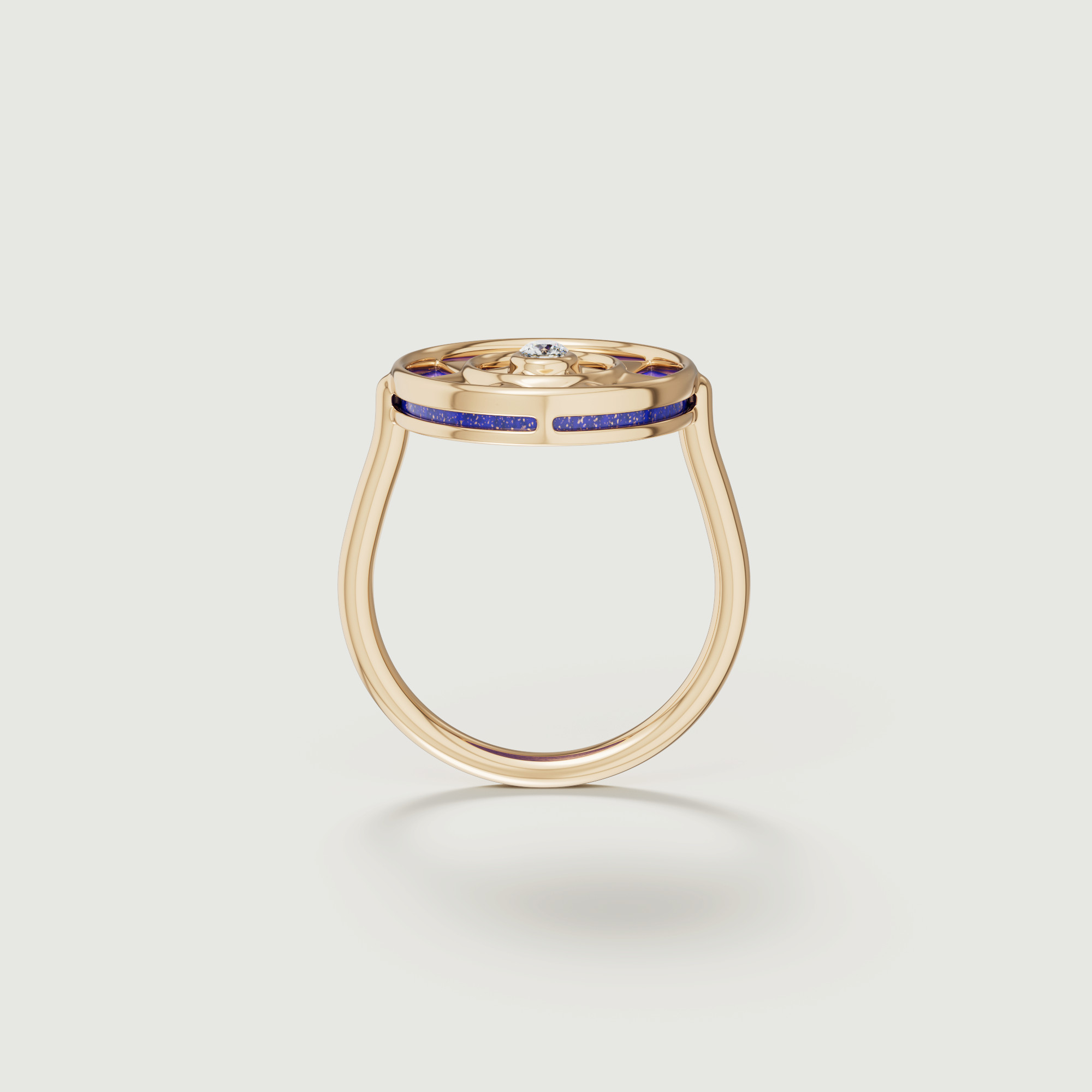 Shams Ring in 18K Yellow Gold
