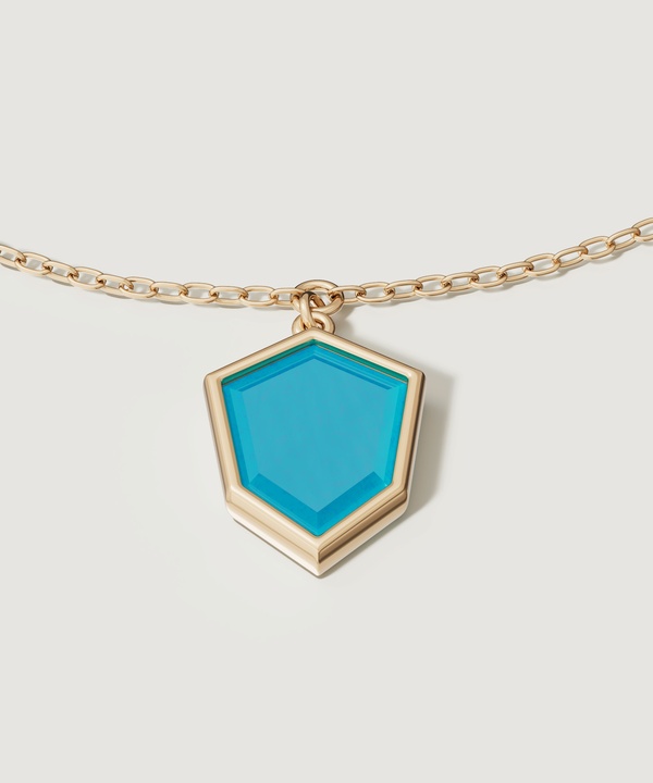 Spring 18k Yellow Gold Anklet With Swiss Blue Topaz London Blue Topaz Lapis Lazuli And Turquoise