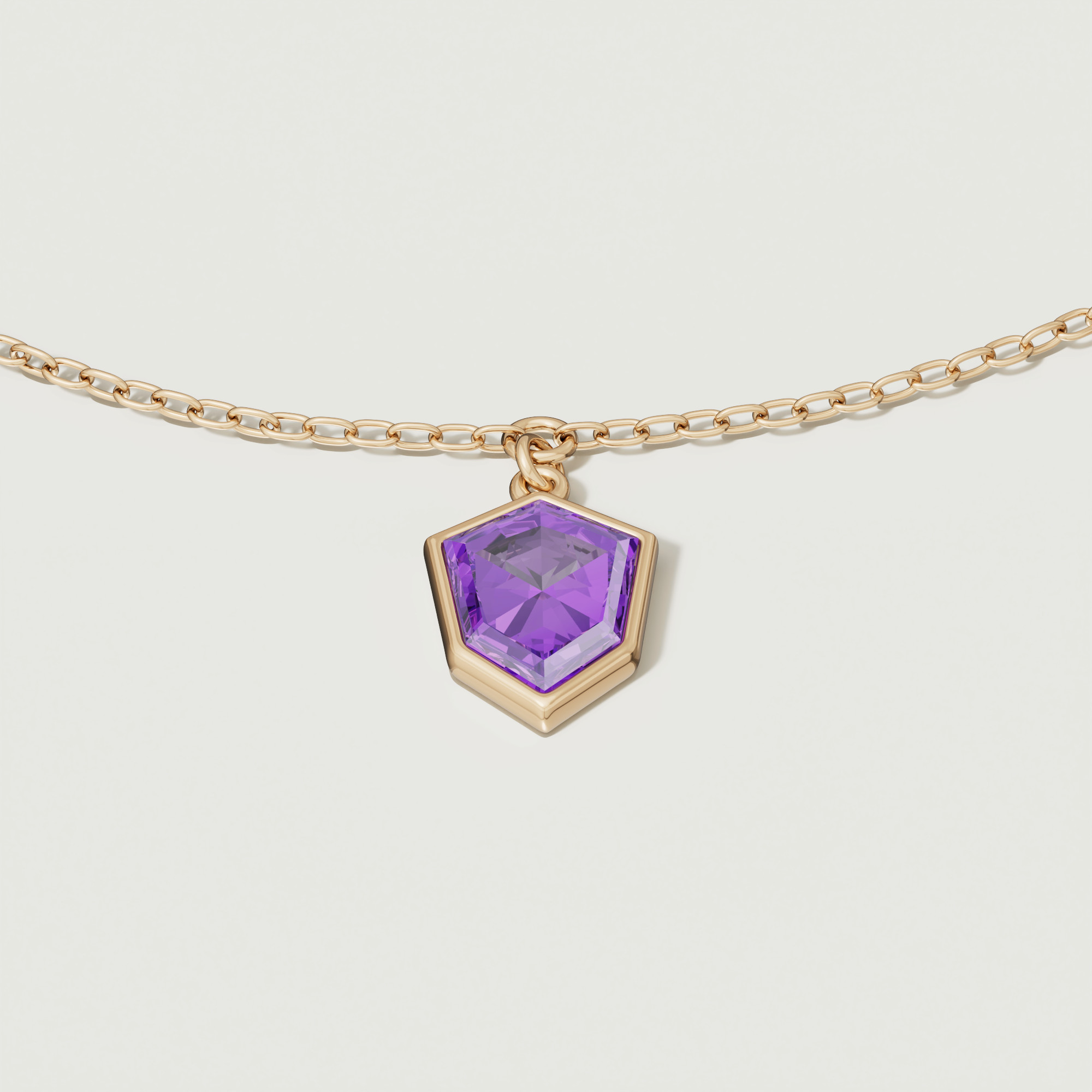 Spring 18k Yellow Gold Anklet With Amethyst Citrine Peridot Swiss Blue Topaz And London Blue Topaz