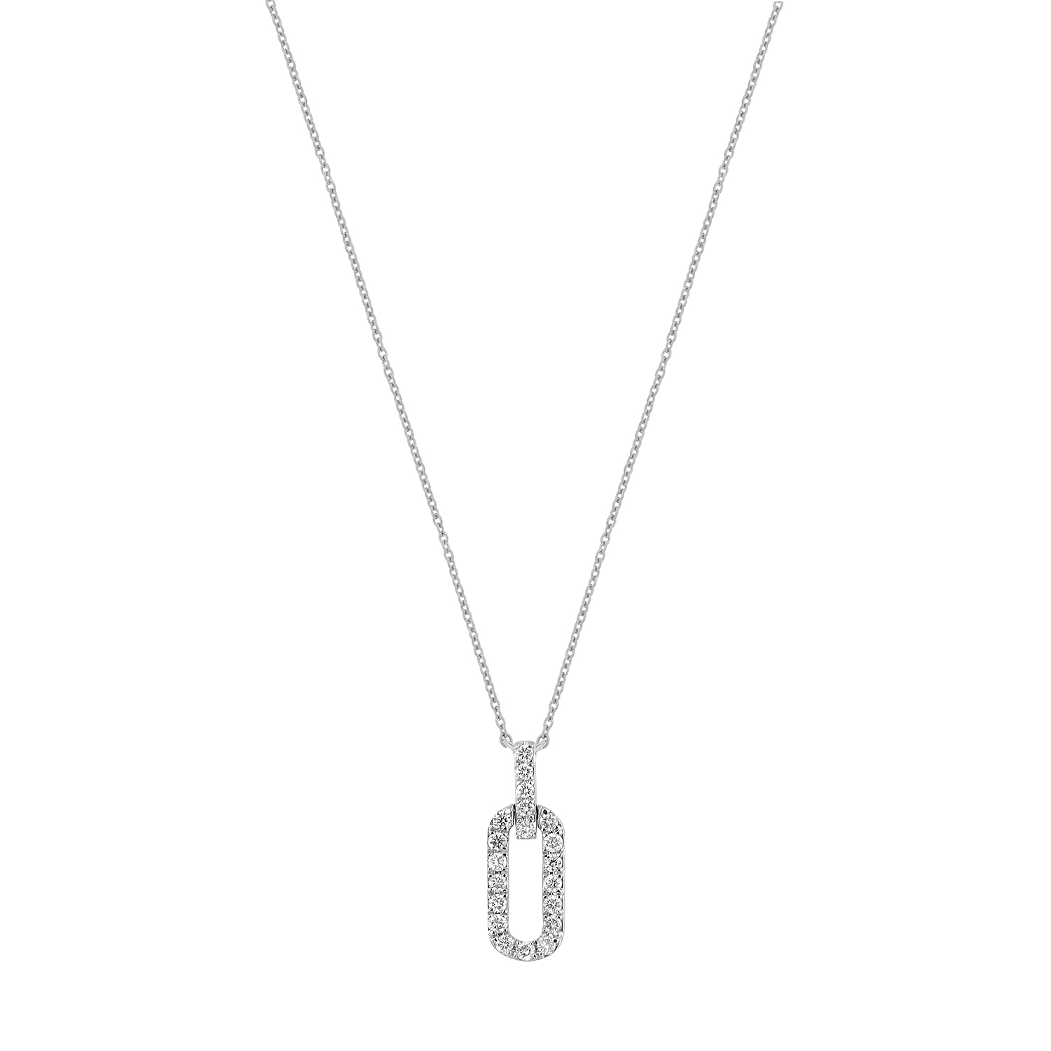 Youth Lync 18k White Gold Necklace