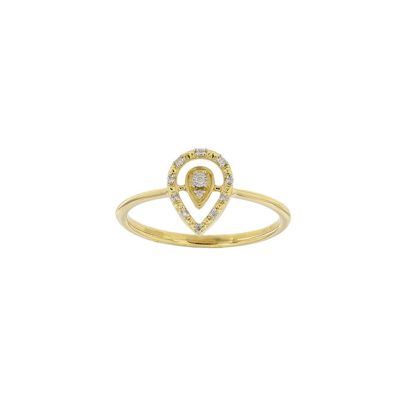 Youth Pick Any 18k Yellow Gold Diamond Ring