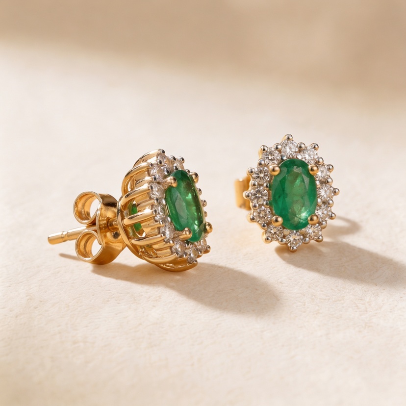 Diana Diamond Earring 18k