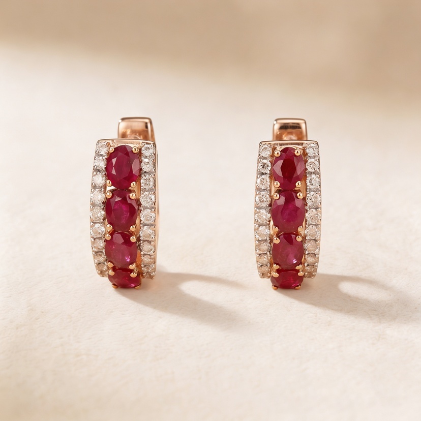 Glam Diamond Earring 18k