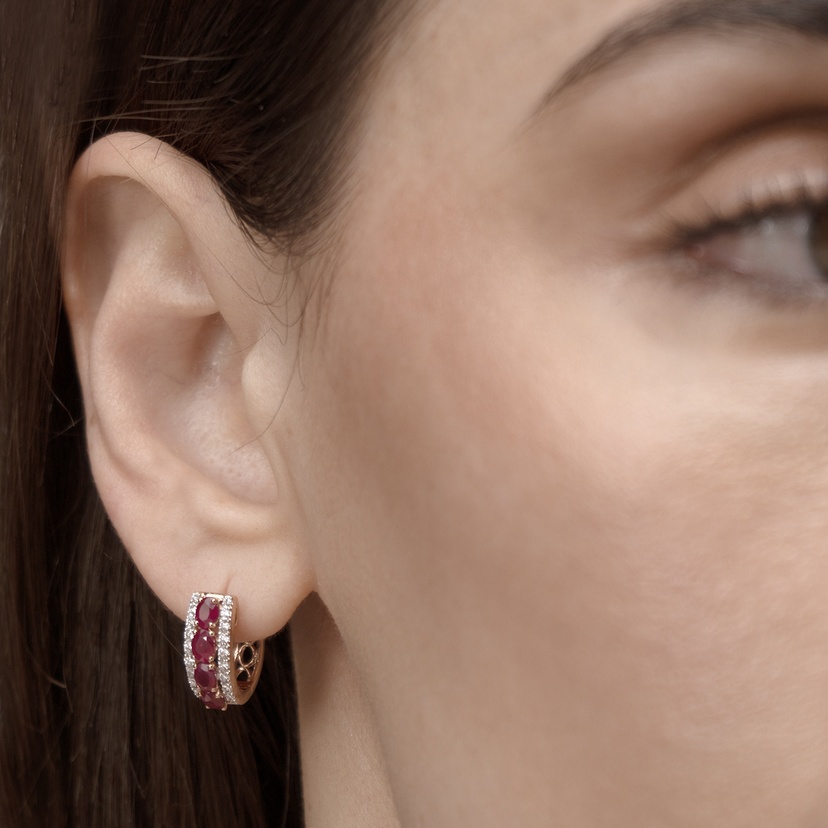 Glam Diamond Earring 18k