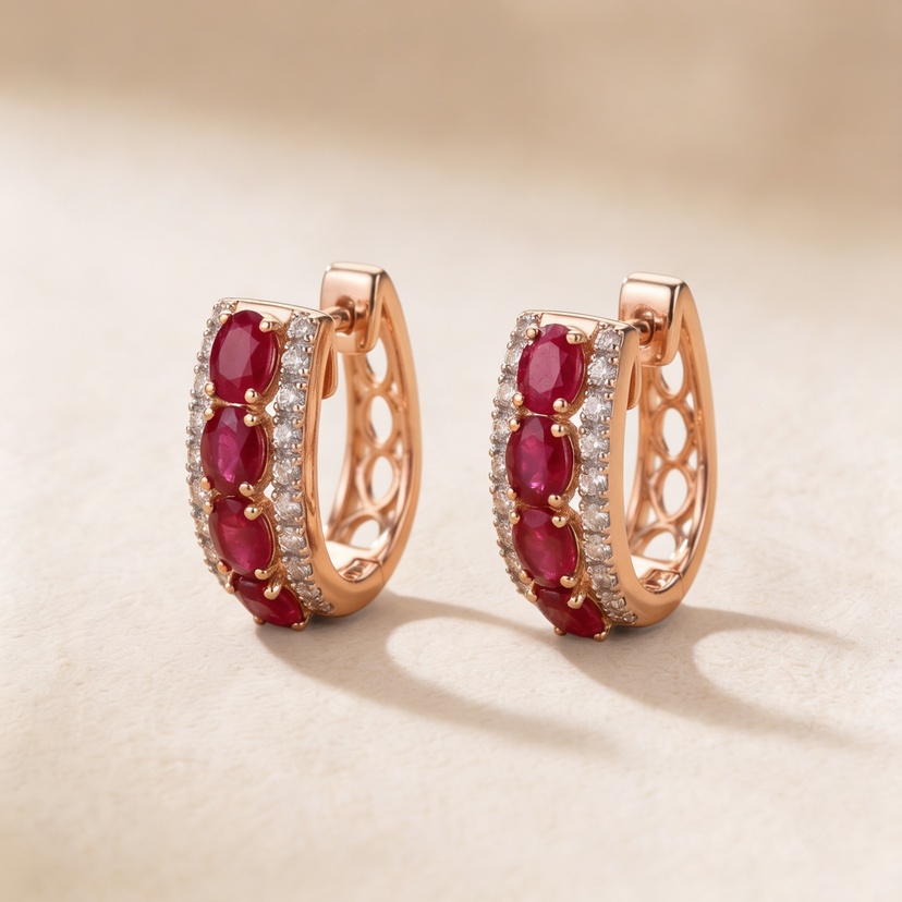 Glam Diamond Earring 18k
