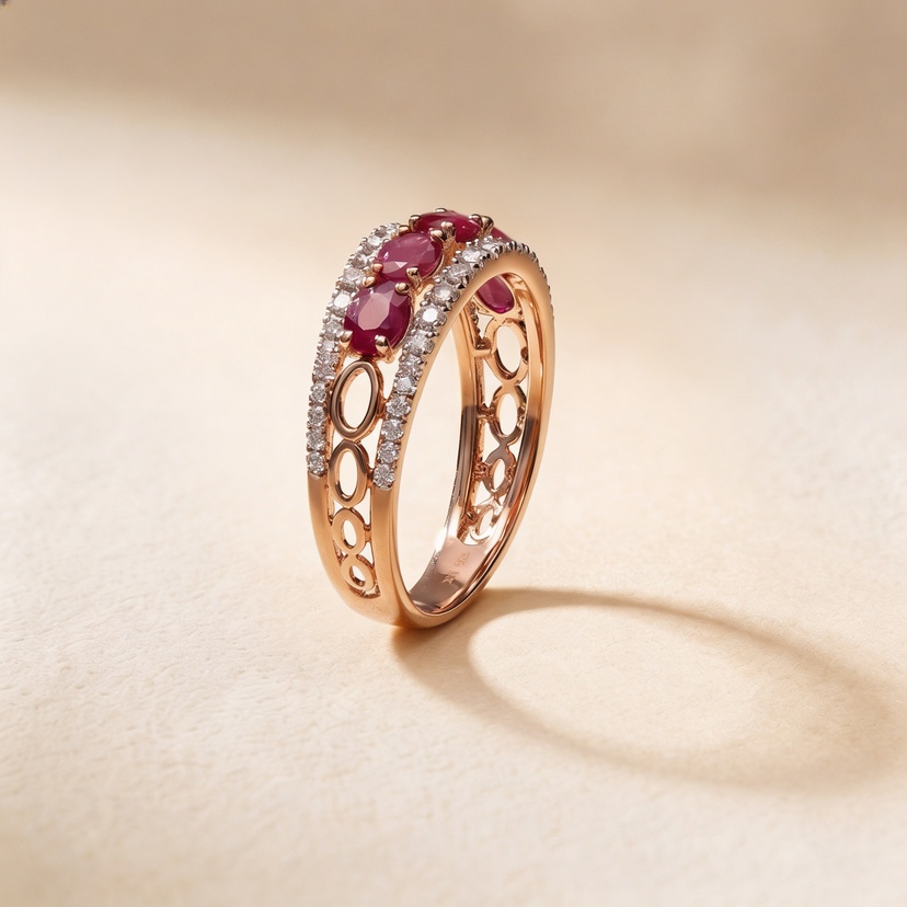 Glam Diamond Ring 18k