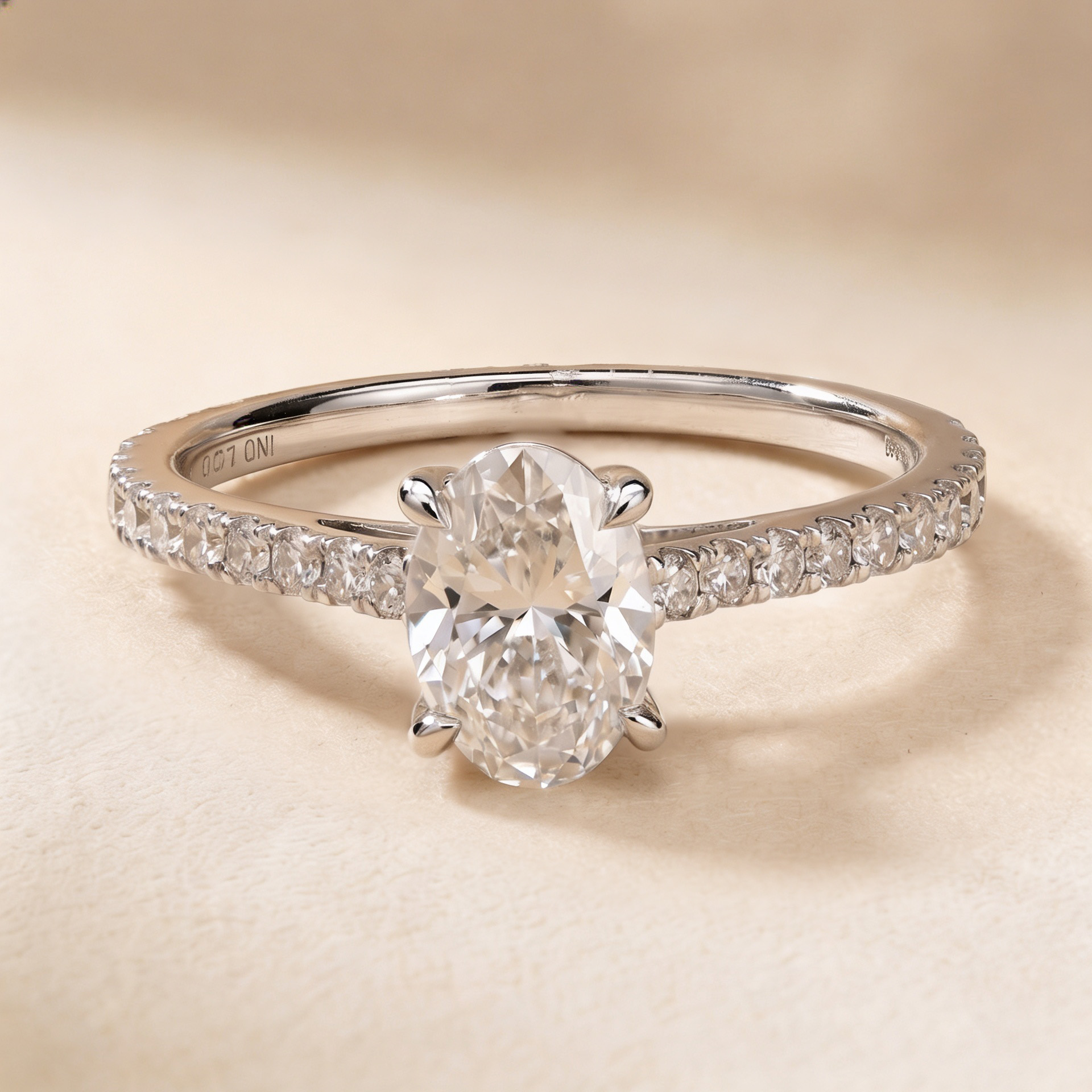 Revelation 18k White Gold Lab Grown Diamond Ring