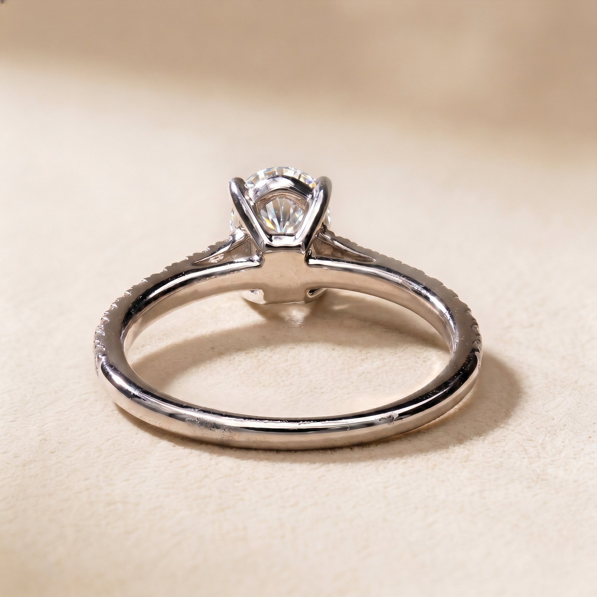 Revelation 18k White Gold Lab Grown Diamond Ring