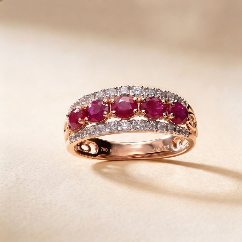 Glam Diamond Ring 18k