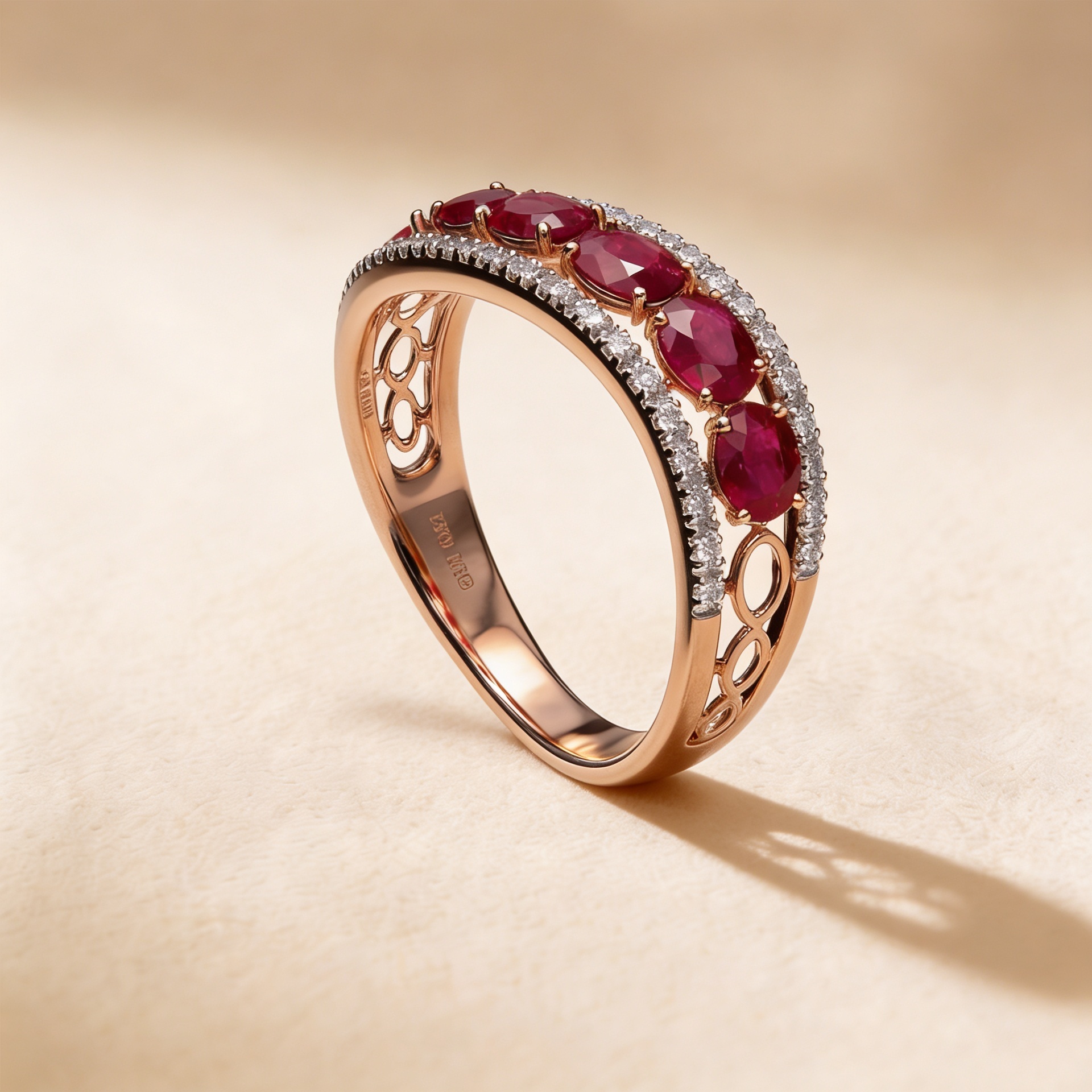 Glam Diamond Ring 18k