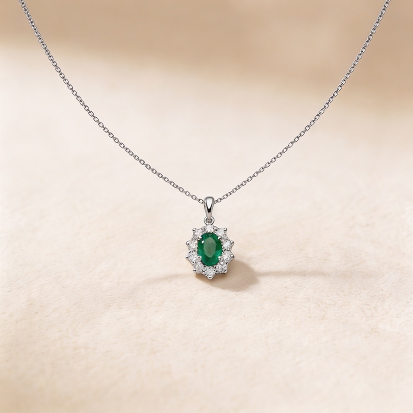 Diana Diamond Pendant Chain 18k