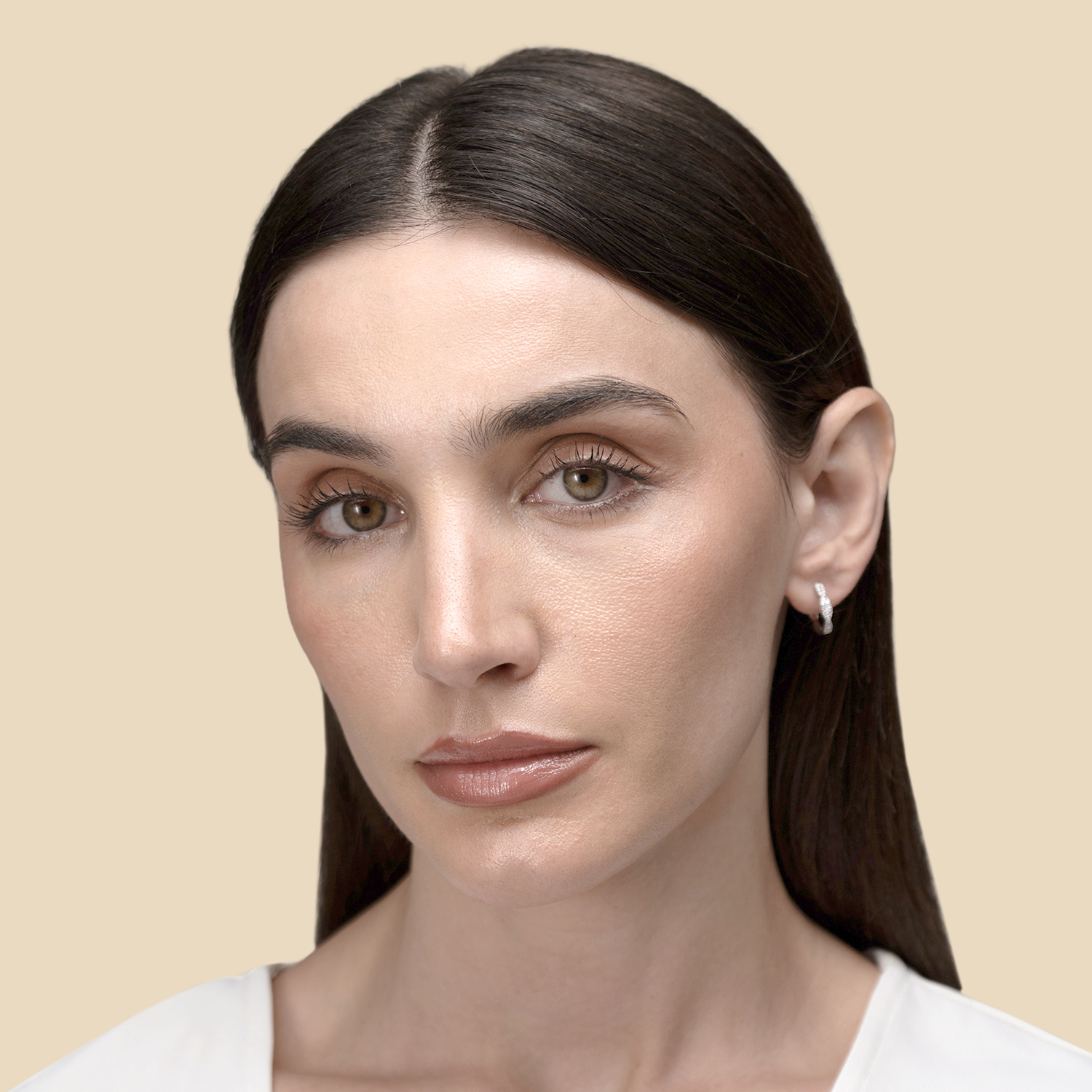 Hoops Diamond Earring 18k