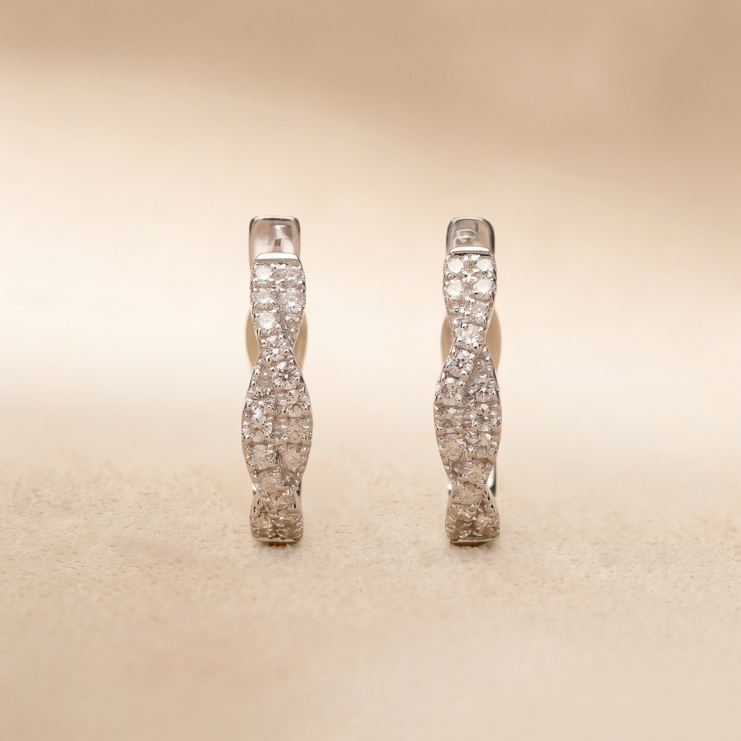 Hoops Diamond Earring 18k