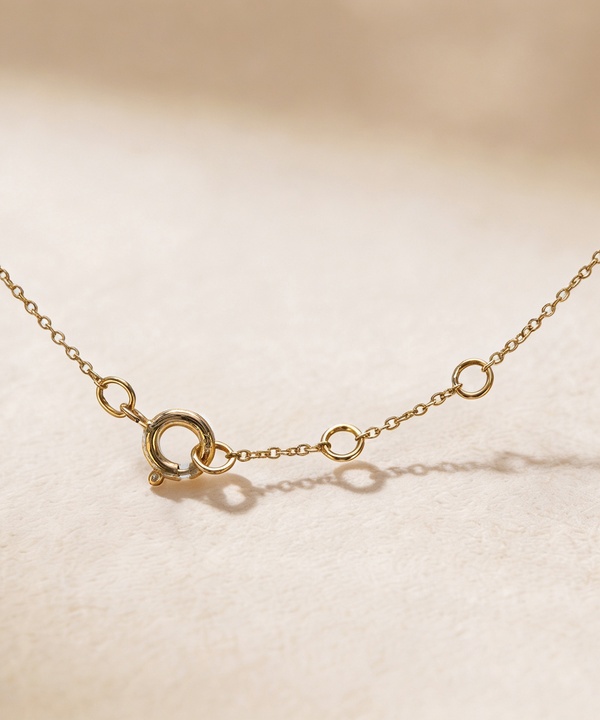 Youth Peak 18k Yellow Gold Diamond Necklace