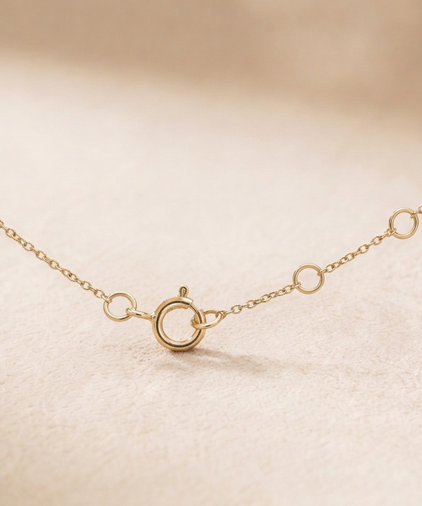 Youth Peak 18k Yellow Gold Diamond Necklace
